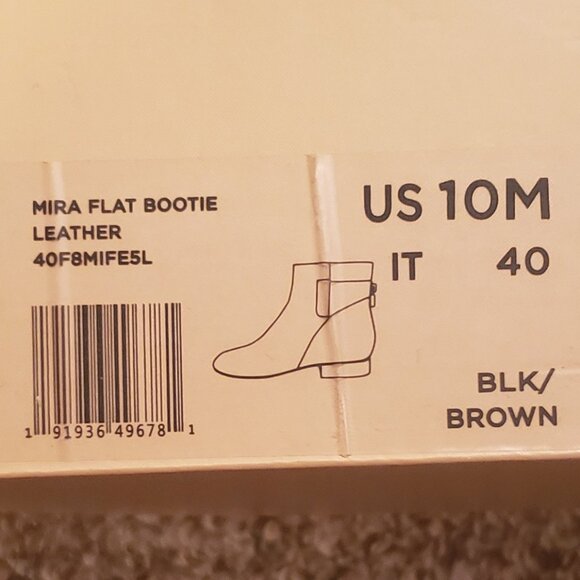 Michael Kors Mira Leather Ankle Bootie - Picture 3 of 3